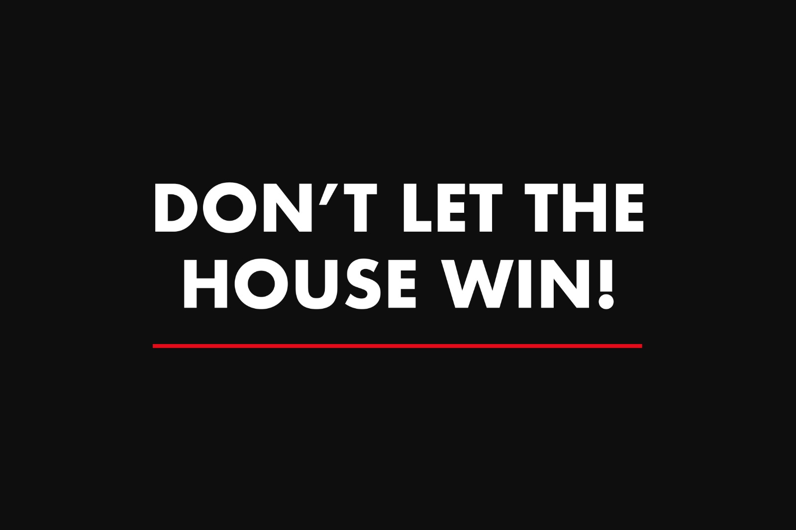 Commissions, Premiums, Smoke & Mirrors - Don't Let the House Win